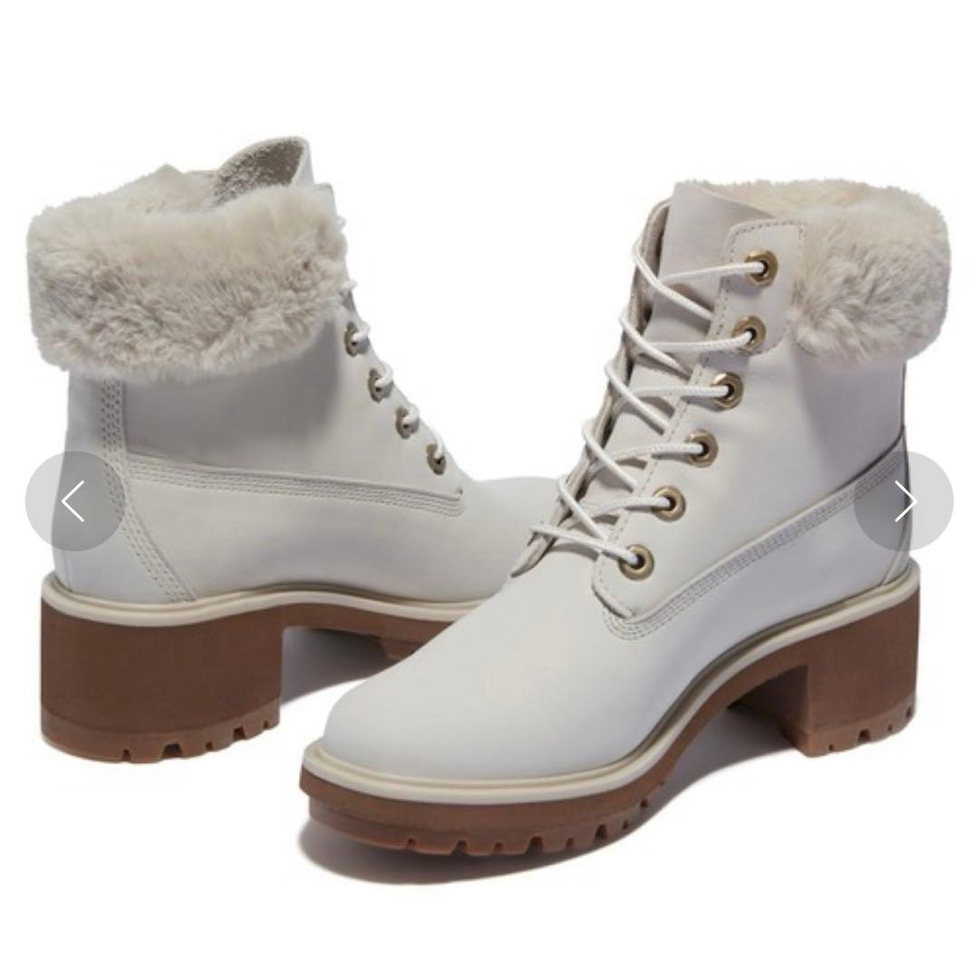 【美品】ティンバーランド　キンズリー 6インチ ウォータープルーフ ファー24