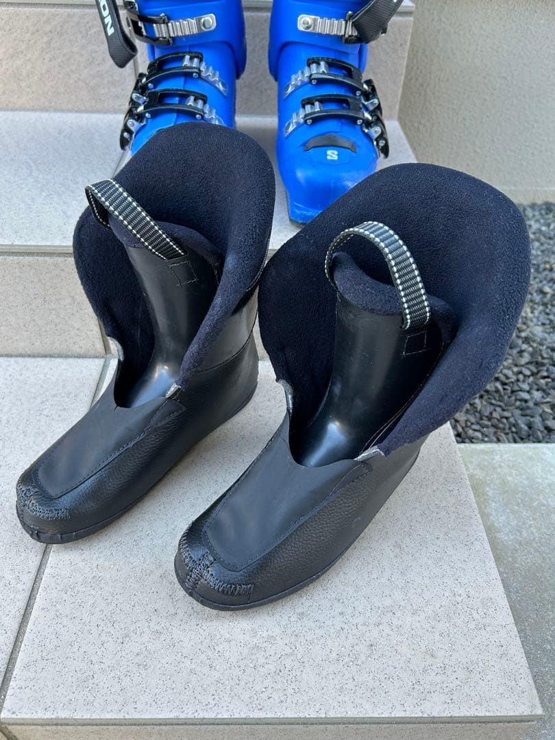 SALOMON S/RACE 子ども用スキーブーツ 青