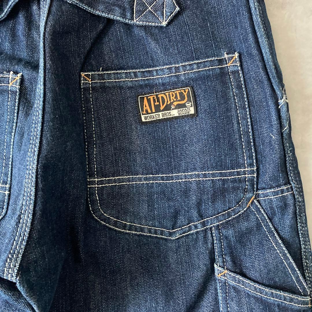 パンツ AT-DIRTY WORKERS DENIM PAINTER PANTS