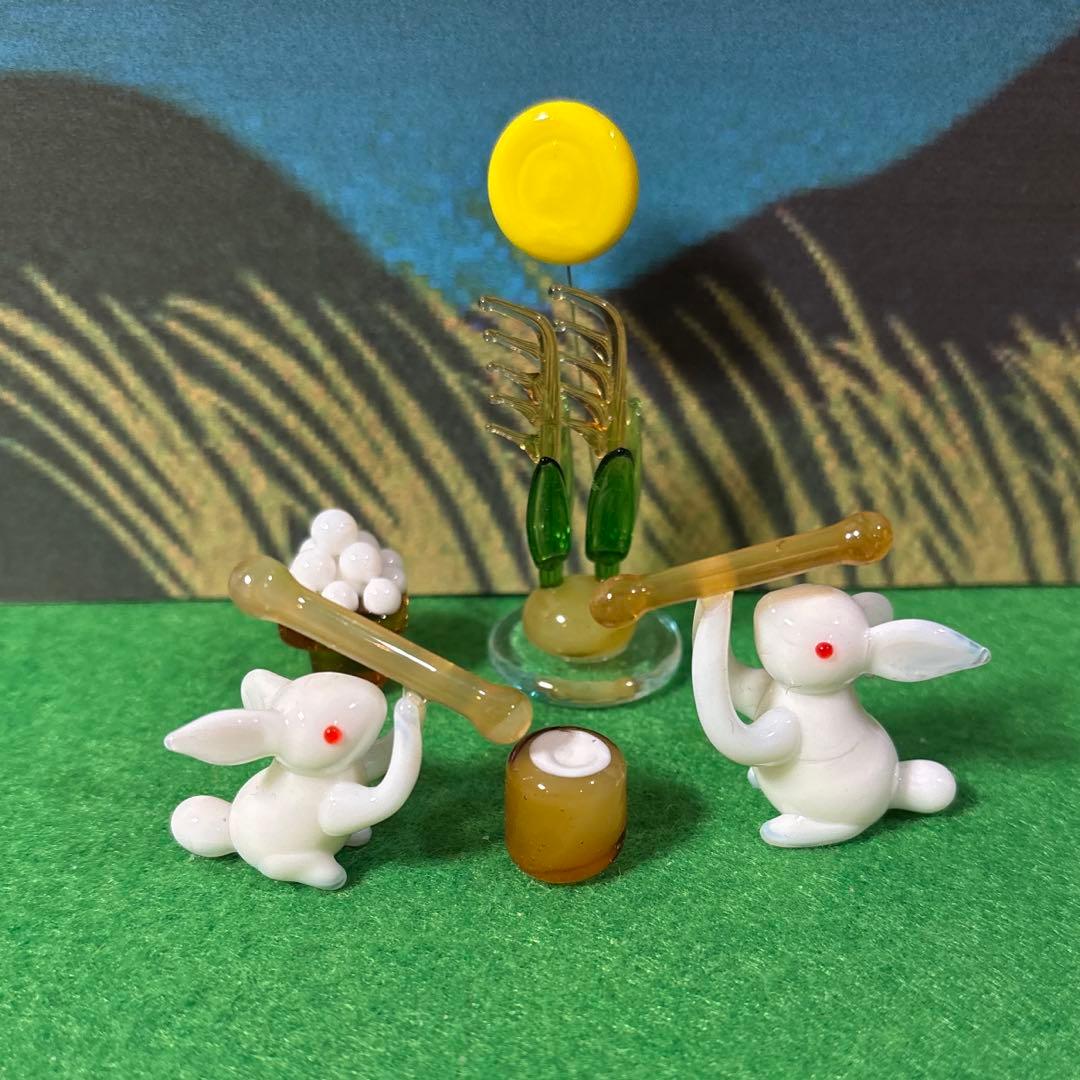 トムヤンクン(きら)　ガラス細工　ミニチュア