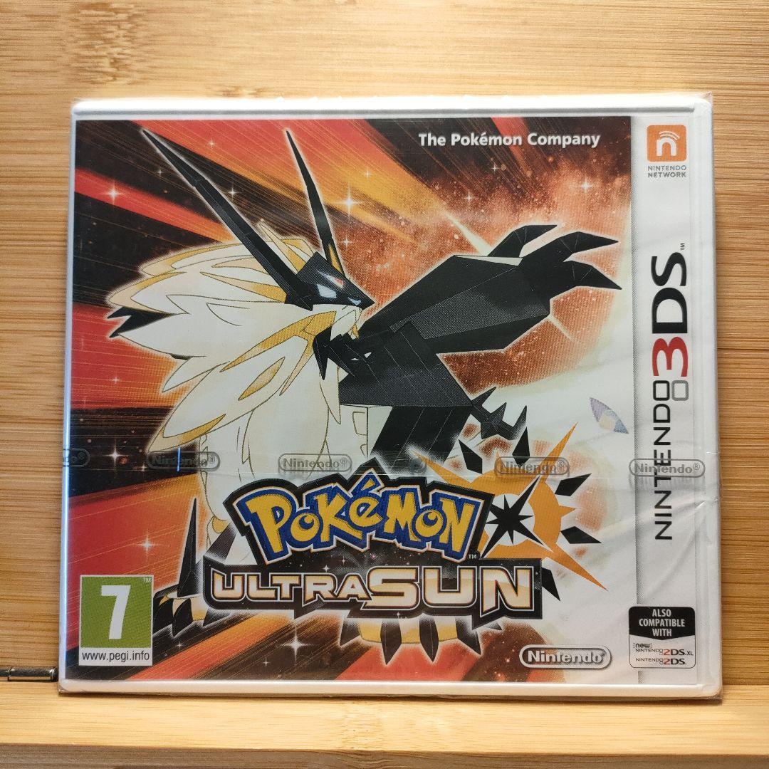 【正規品·新品未開封】ポケモン ウルトラサン　欧州