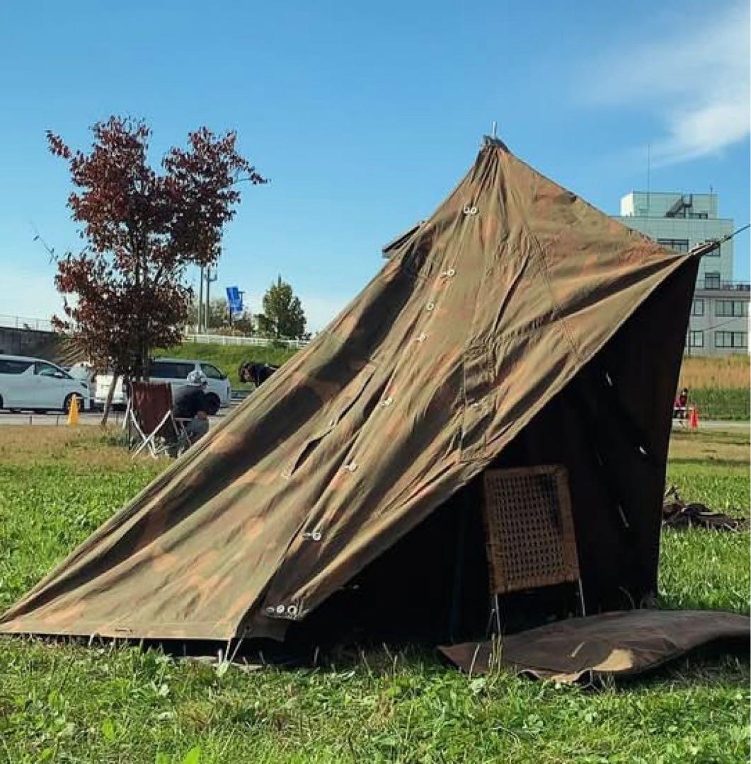 【希少】ハンガリー軍幕ハリケーンカモ NOKKI 1枚