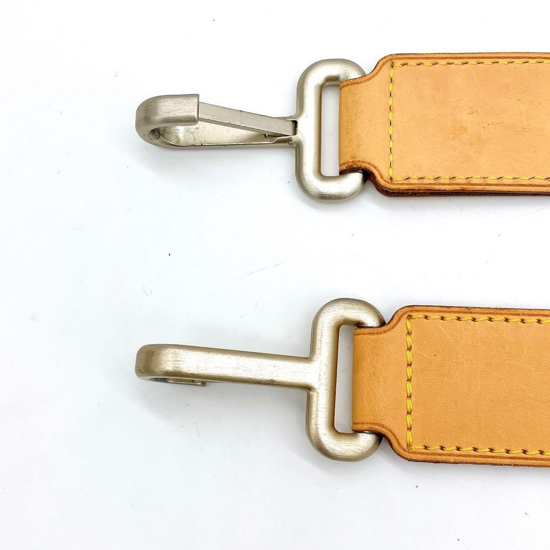 美品【LOUIS VUITTON】ショルダーストラップ　ロゴ入り　キャンバス