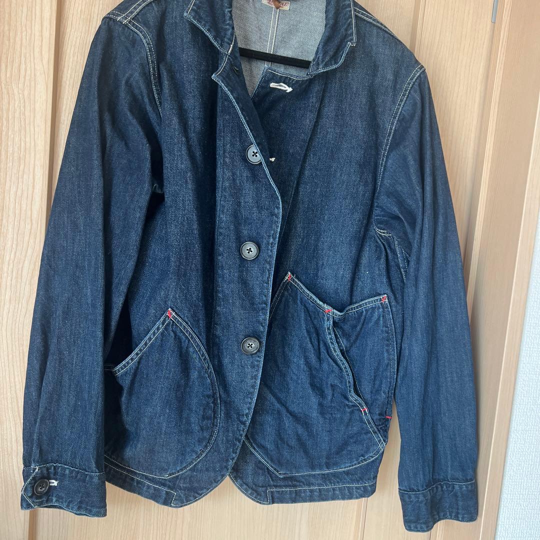 断捨離 KAPIRAL 11.5ozデニム×8ozデニム　リンゴマンカバーオール