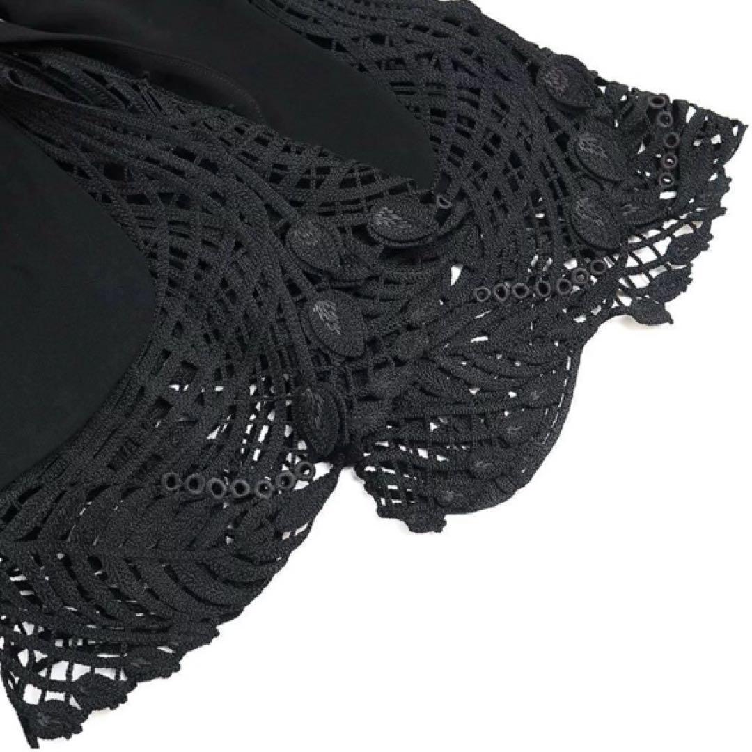 る*ん様 美品 マメクロゴウチ　Embroidered Cuffs Top