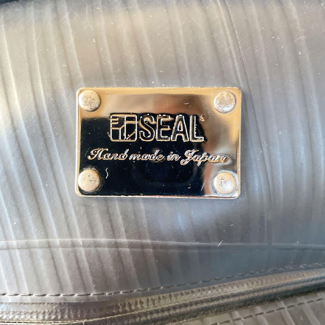SEAL シール 日本製 ラバー ボストンバッグ 肩掛け可 レザー×ナイロン