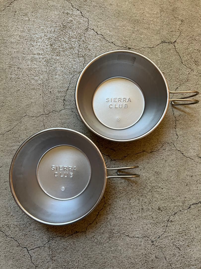 SIERRA CLUB シェラカップ 2個セット美品