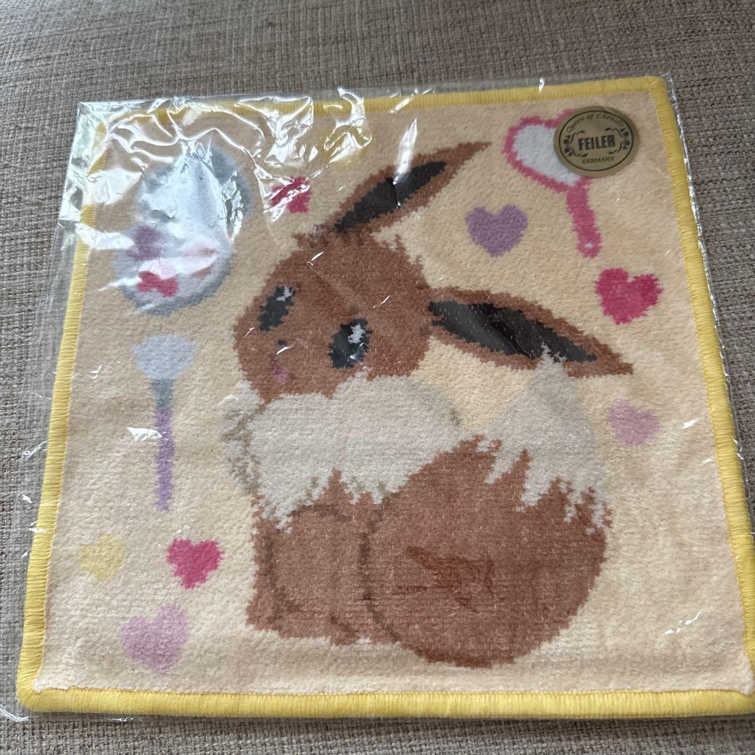 フェイラー　ピカチュウハンカチ３枚セット