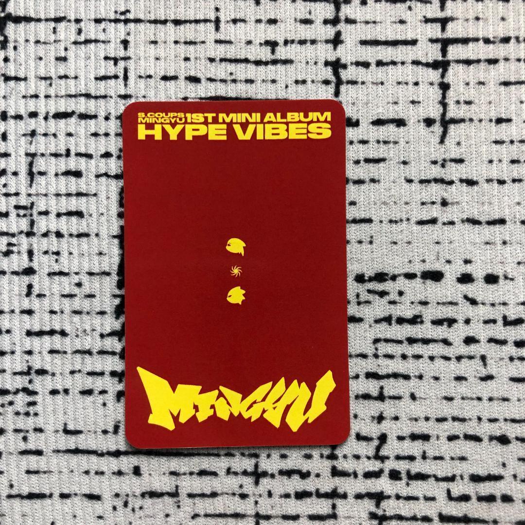SEVENTEEN ミンギュ HYPE VIBES C×M トレカ 1枚