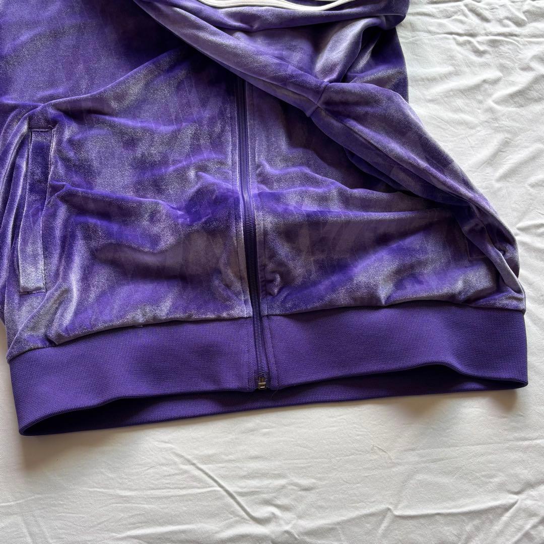 NERDY ノルディ ベロア セットアップ パープル S