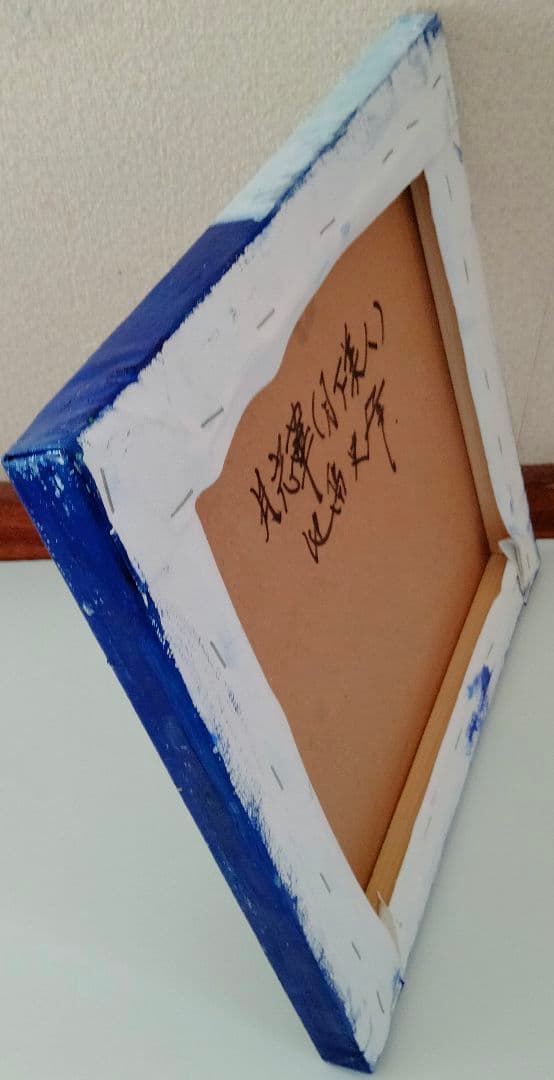 油絵　月光華（月下美人）F3　洋画家・池畠史幸　新作真筆画