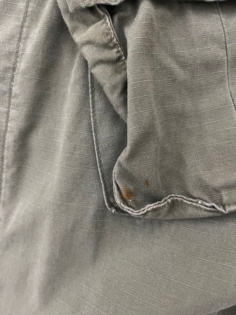 60s U.S.ARMY ジャングルファティーグ 4th リップストップS-R