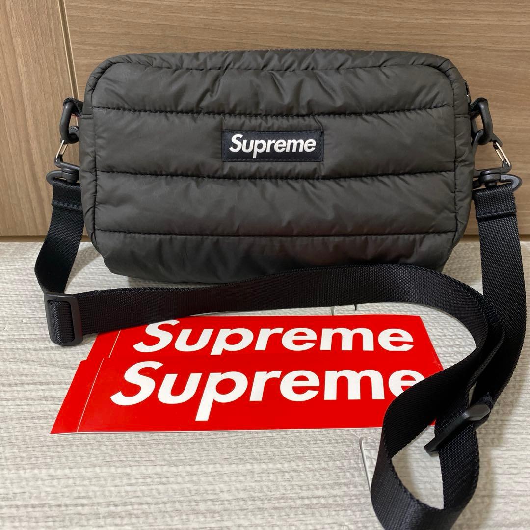 supreme puffer side bag ショルダーバッグ