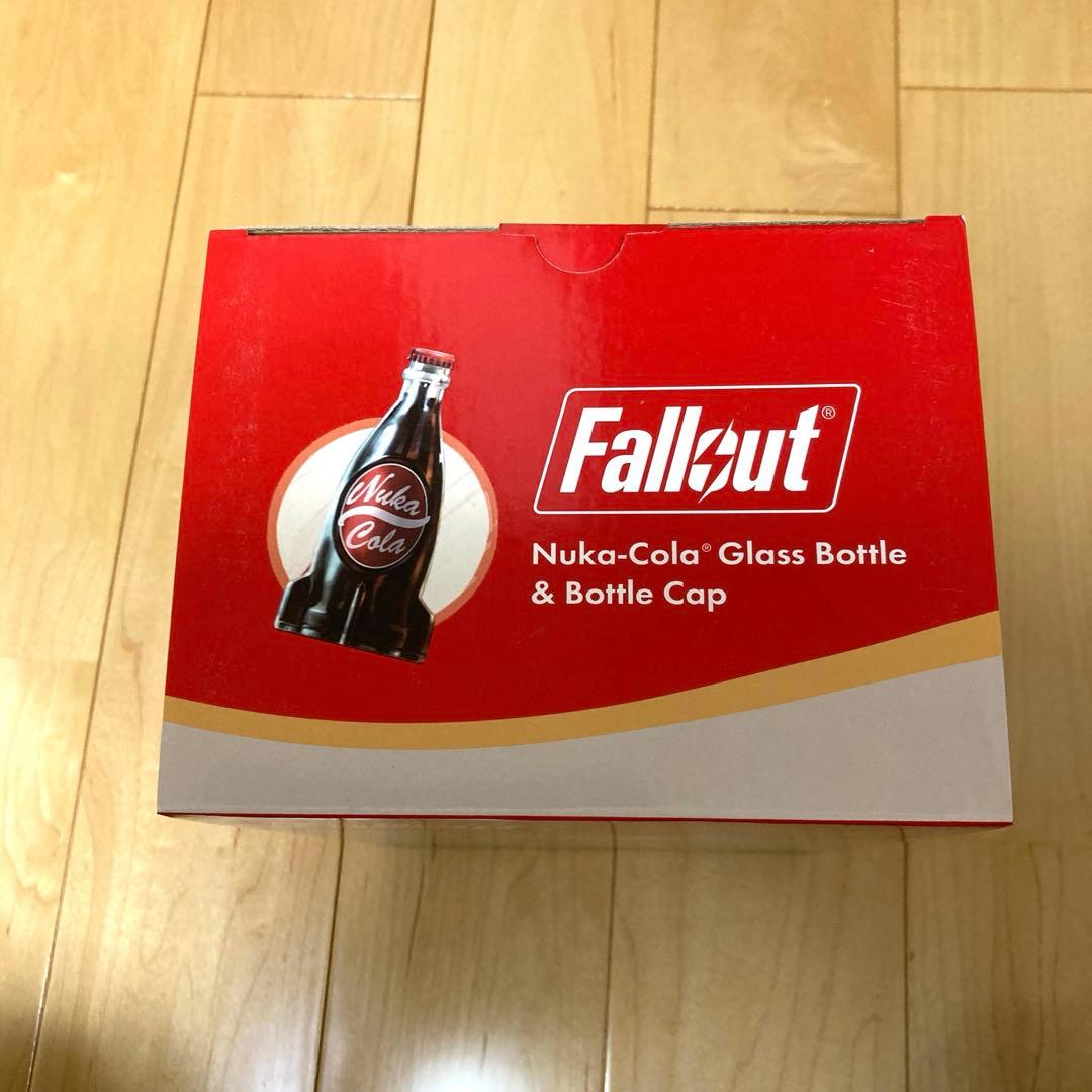 新品未開封 Fallout ヌカ・コーラ グラスボトル＆キャップ 瓶 公式グッズ