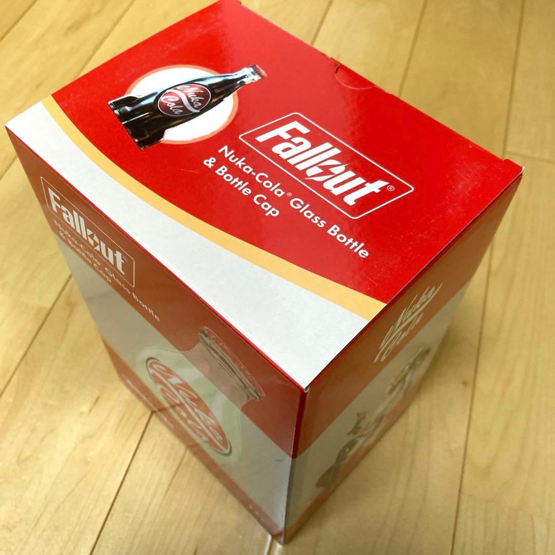 新品未開封 Fallout ヌカ・コーラ グラスボトル＆キャップ 瓶 公式グッズ