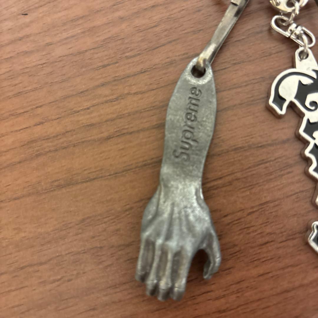 hufカラビナ　ストゥーシー　supreme エクストララージ　キーホルダー