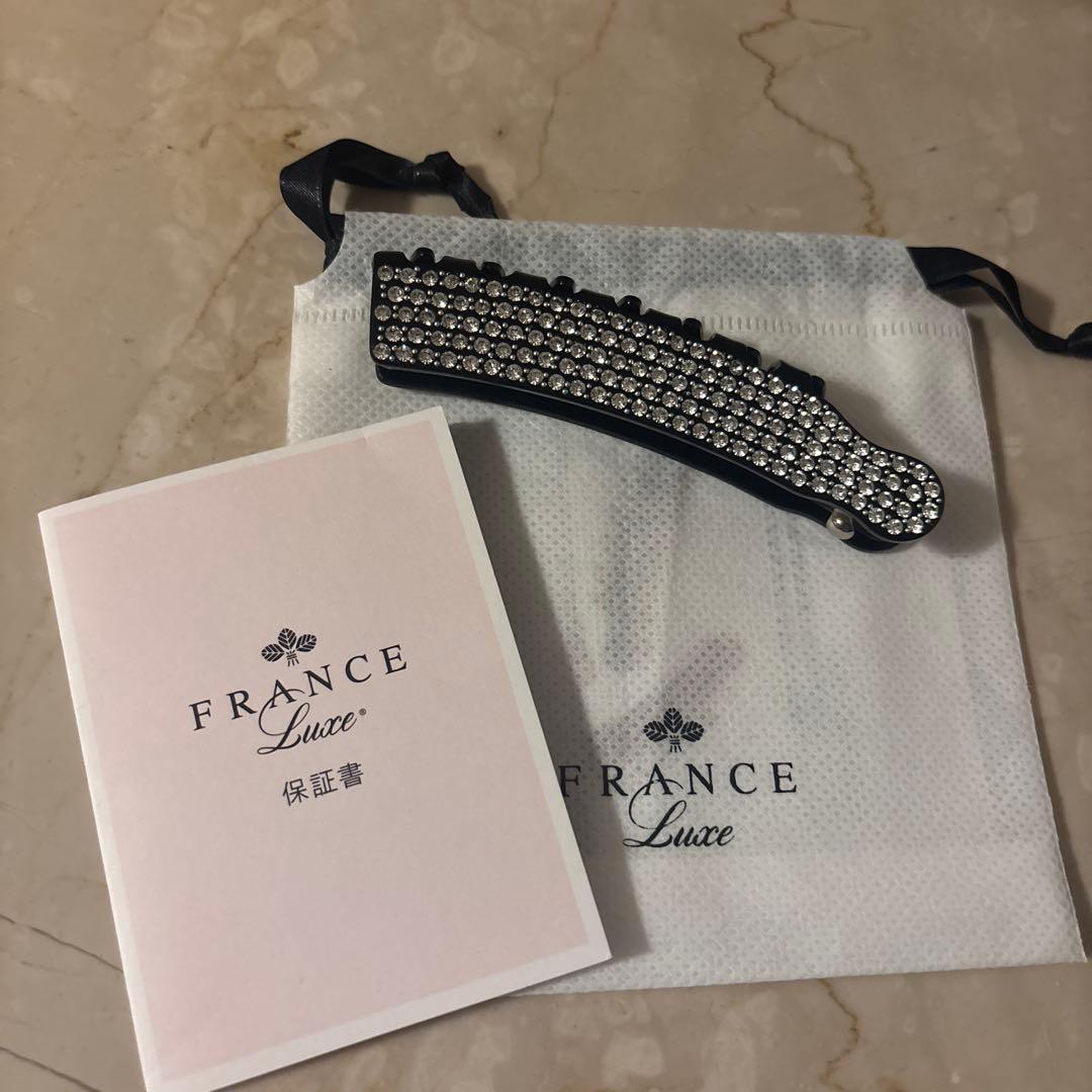 クリスマスプレゼントにFRANCE Luxe ヘアクリップ 約10cm
