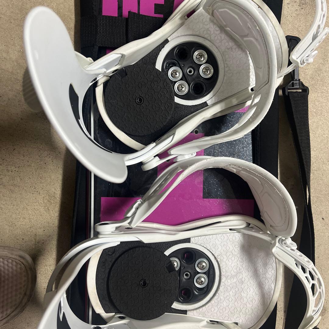 UNION BINDING CO. スノーボードビンディング ホワイト21.22