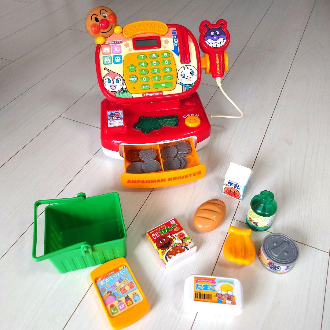 アンパンマン　おもちゃセット　テレビゲーム　レジスター　ずかん　まとめ売り