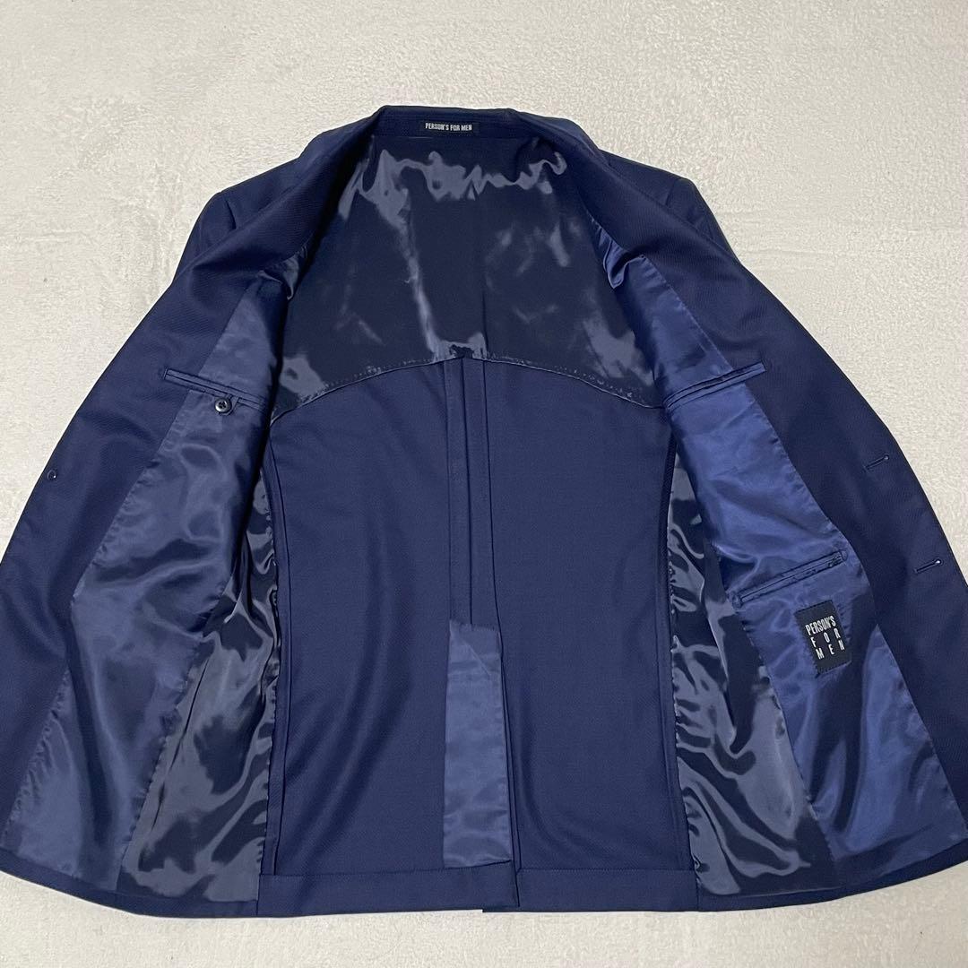 【パーソンズフォーメン】スリーピース スーツ セットアップ ネイピー YA-6