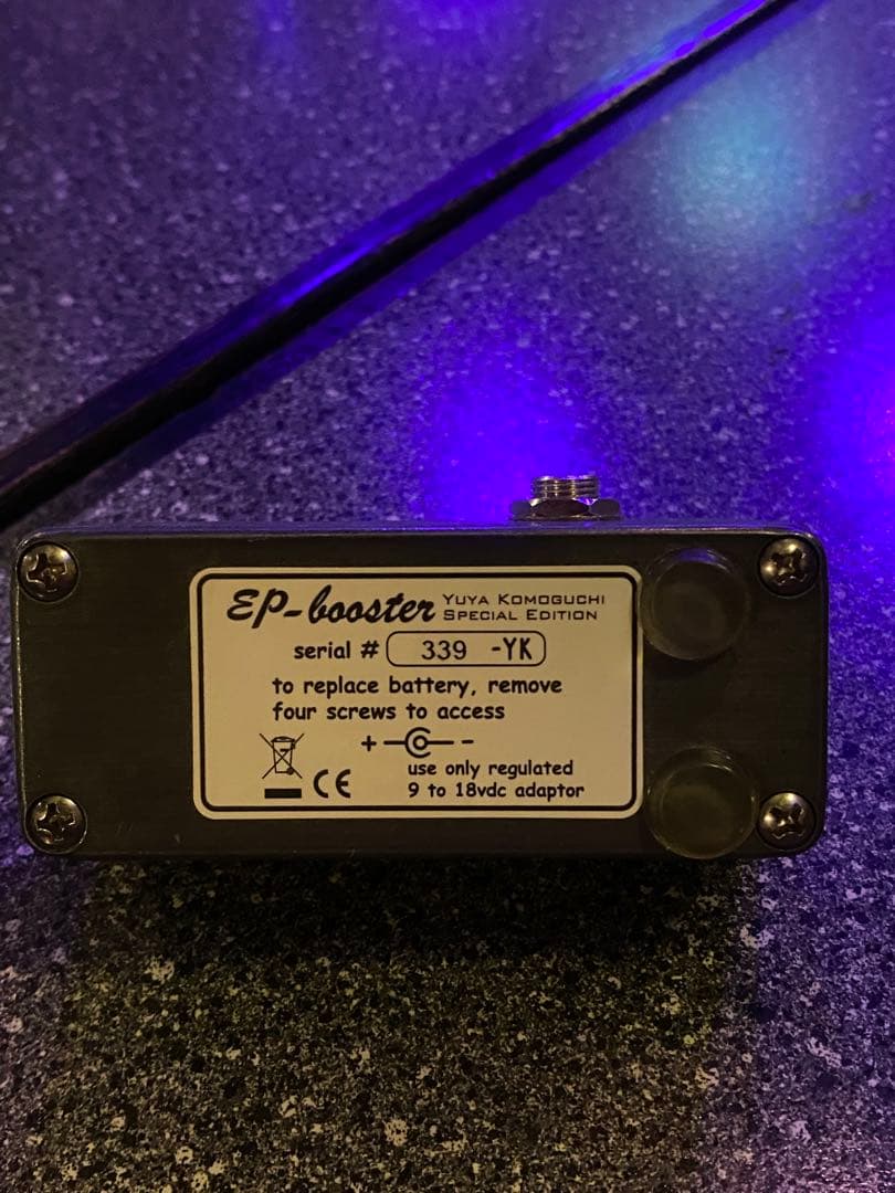 xotic EP Booster limited 15/18v電圧変換コンバータ