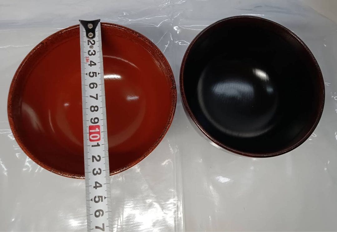 【ルイ】伝統工芸品 漆器 高台 高足 盛り 鉢 麺鉢 汁椀 お椀 丼 2客