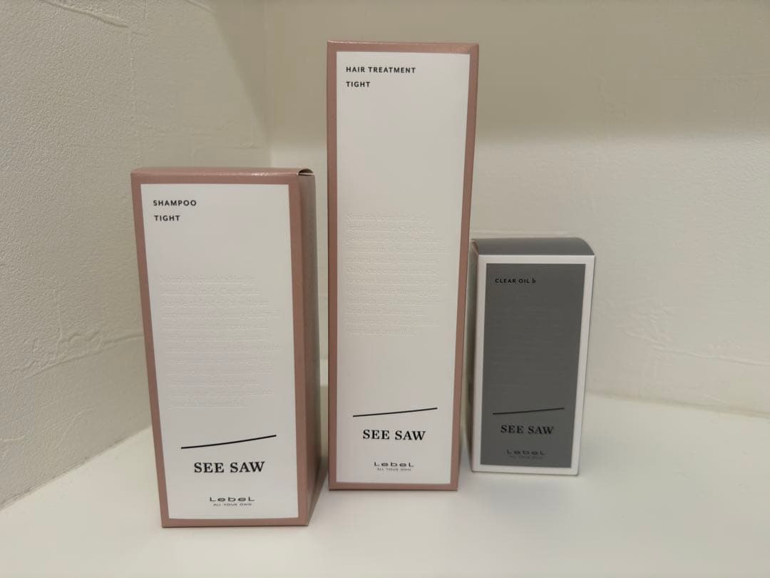 SEE SAW シャンプー・トリートメント・ヘアオイル　新品未使用未開封