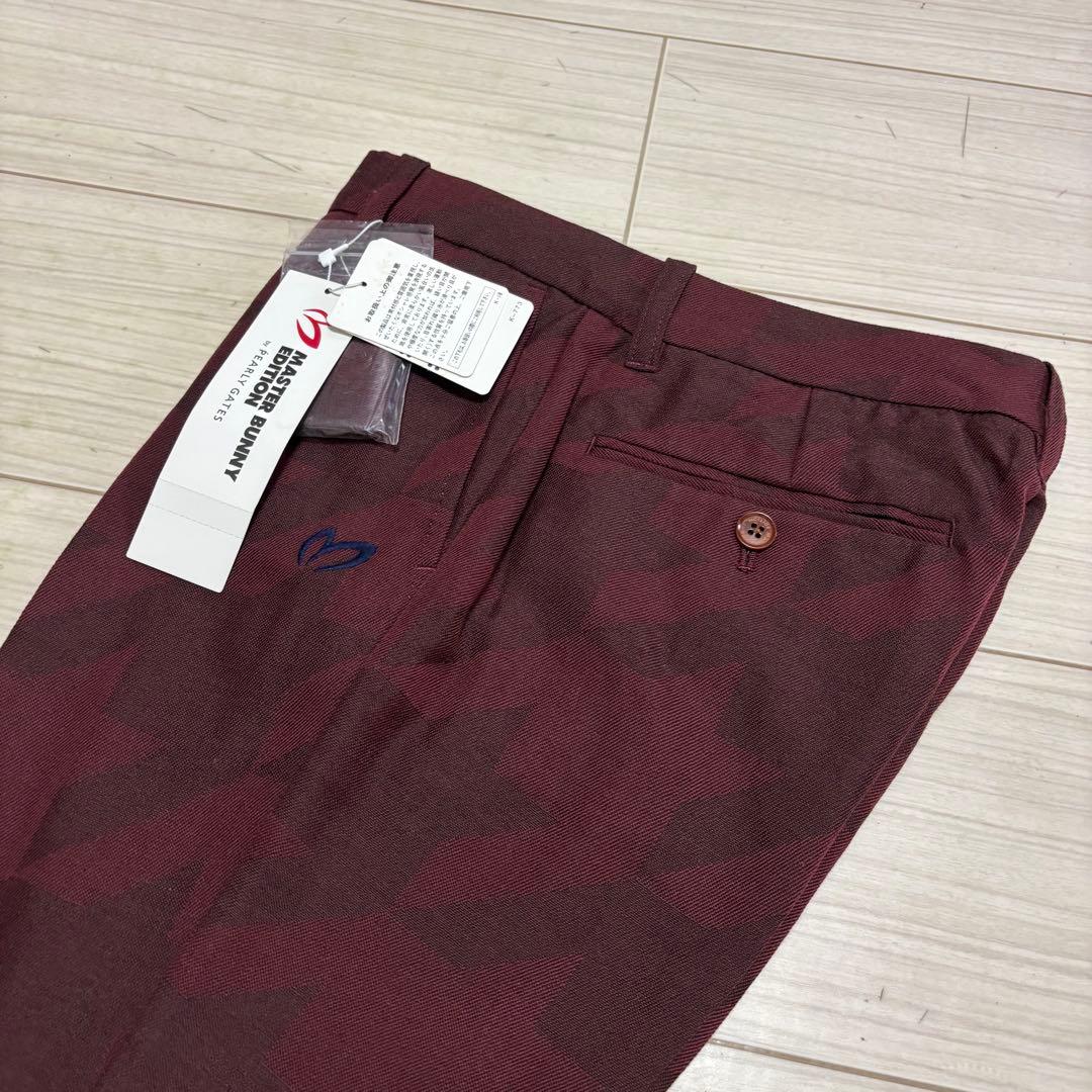 新品未■マスターバニー エディション■デカ千鳥 ストレッチ パンツ スラックス