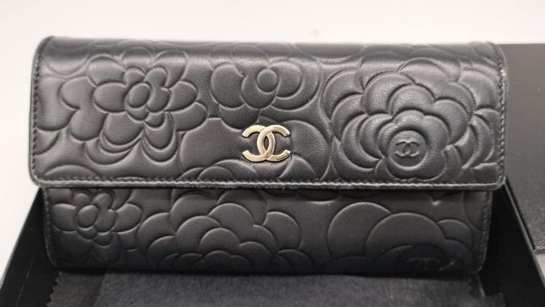 CHANEL シャネル カメリア 長財布
