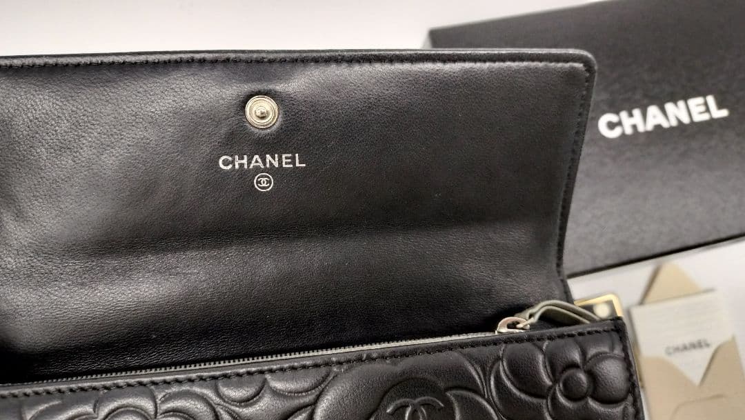 CHANEL シャネル カメリア 長財布