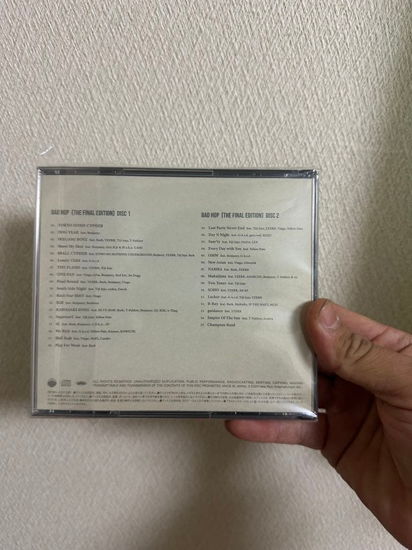 BADHOP THE FINAL 未開封CD