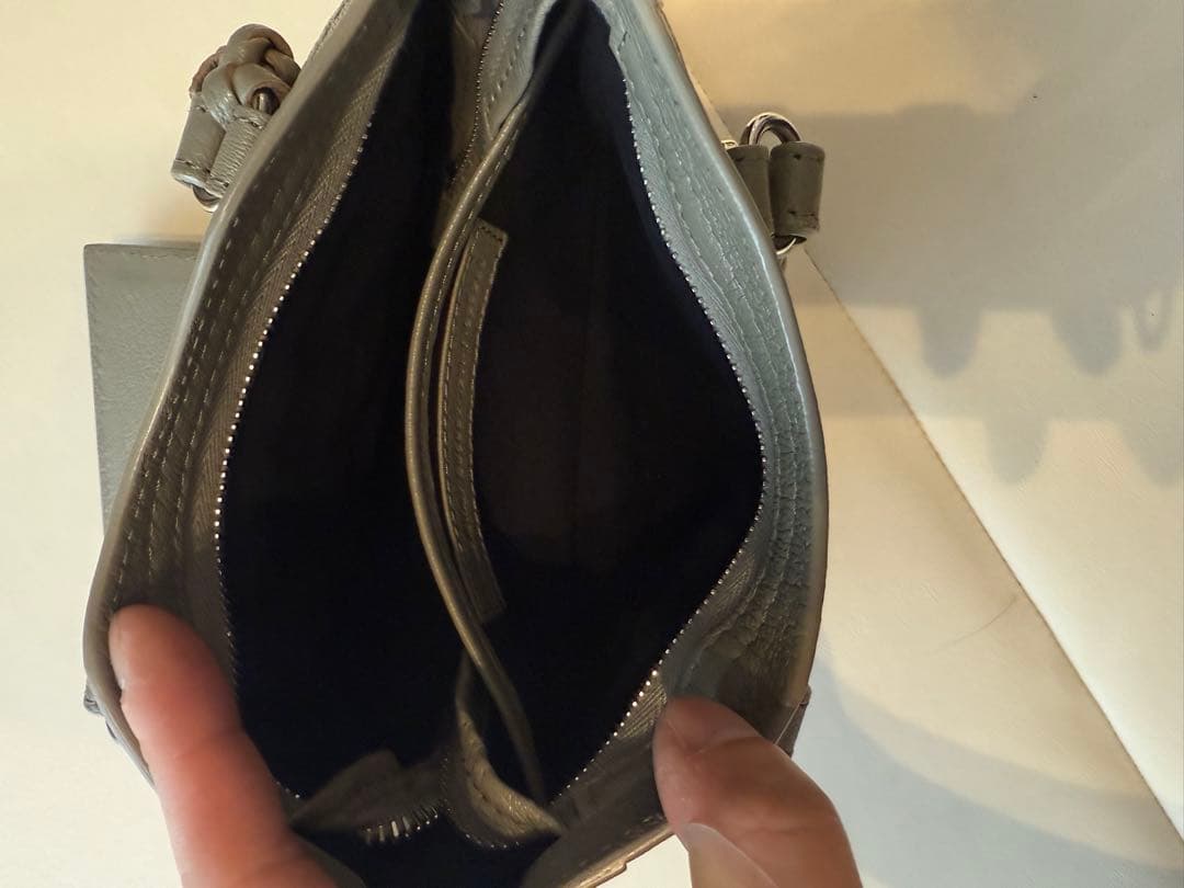 バレンシアガ　クラシック ミニシティ/シープスキン/グレージュ/2WAY