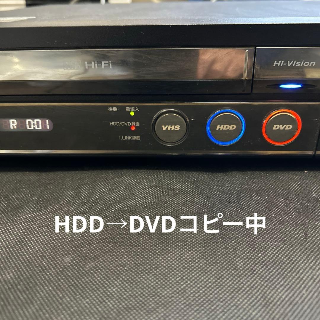 【HDD/DVD/VHS】SHARP AQUOS DV-ACV52