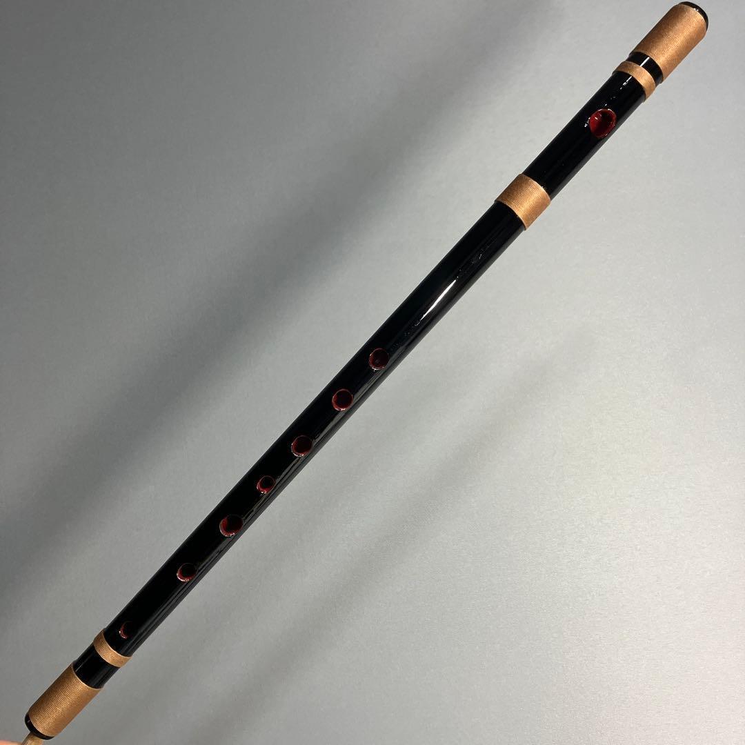 【篠笛六本調子　B♭管】唄物　ドレミ調　天地糸巻 　西洋音階　CMR6-143