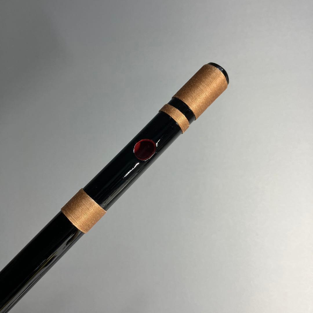 【篠笛六本調子　B♭管】唄物　ドレミ調　天地糸巻 　西洋音階　CMR6-143