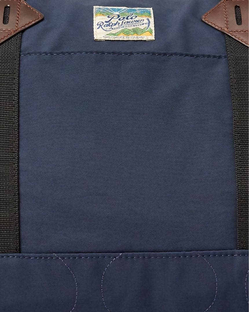 ラルフローレン ナイロン　ボストンバッグ　ネイビー