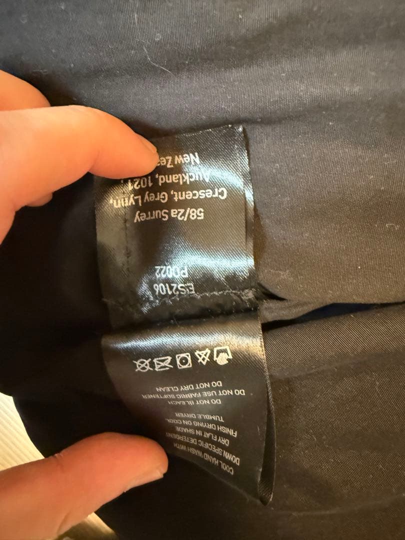 entire studio PILLOWVEST ダウンベスト S