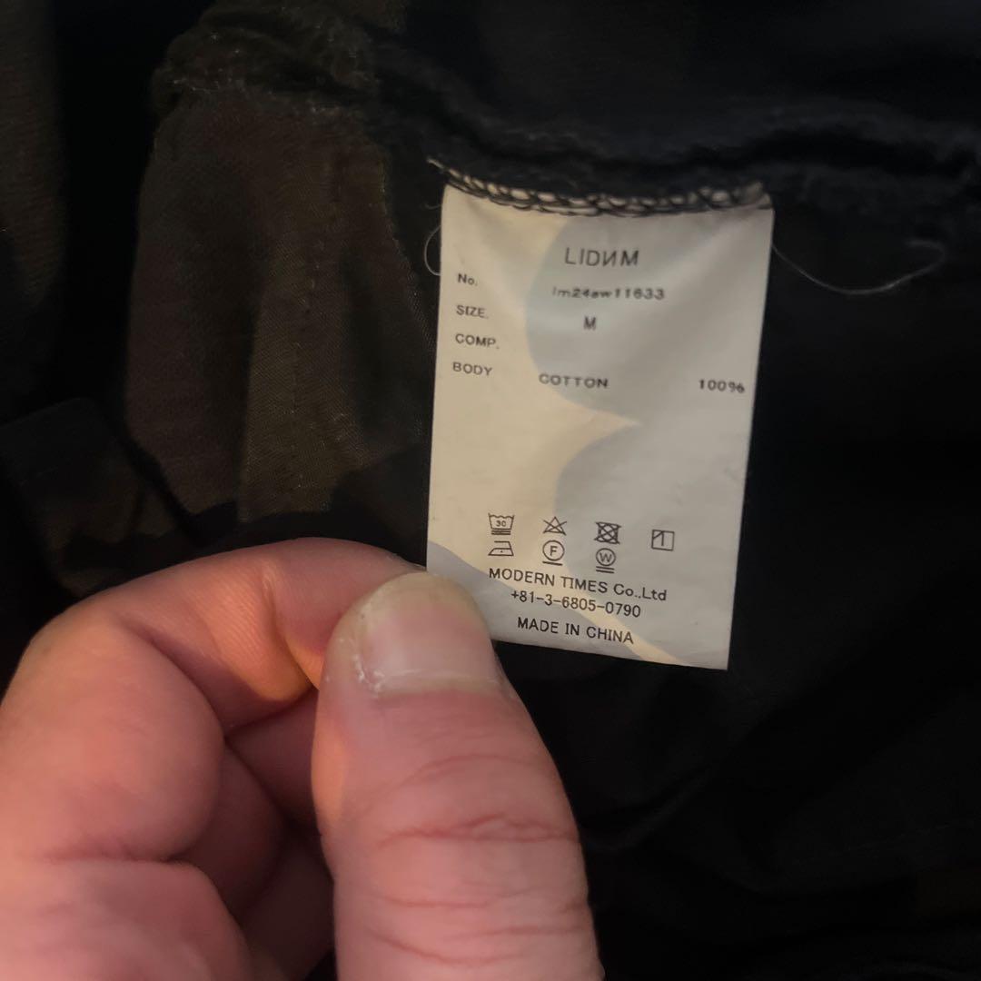 H*a様 完売品　LIDNMリドム　ガーメントダイ コーデュロイ スラックス M