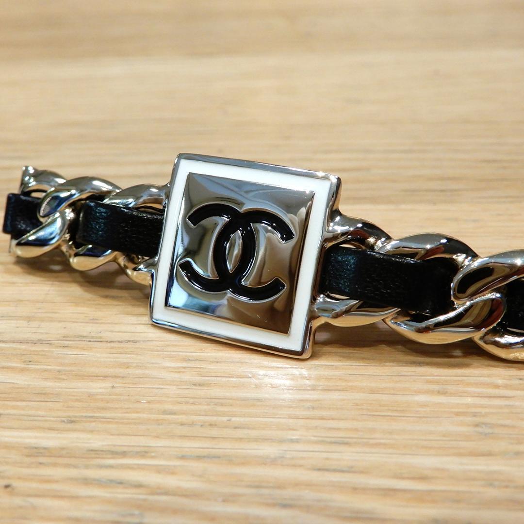 tey様の 新品同様 シャネル バレッタ ココマーク チェーンデザイン
