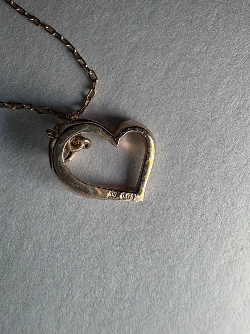 H*E様 【金保証】K10PG（ピンクゴールド） 金無垢 金 ダイア 10k 純