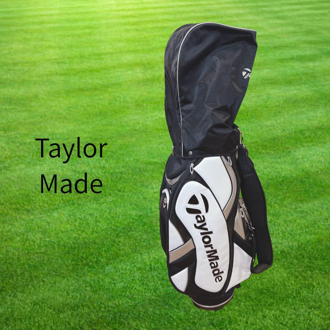 K440 TaylorMade メンズ キャディバッグ　黒白