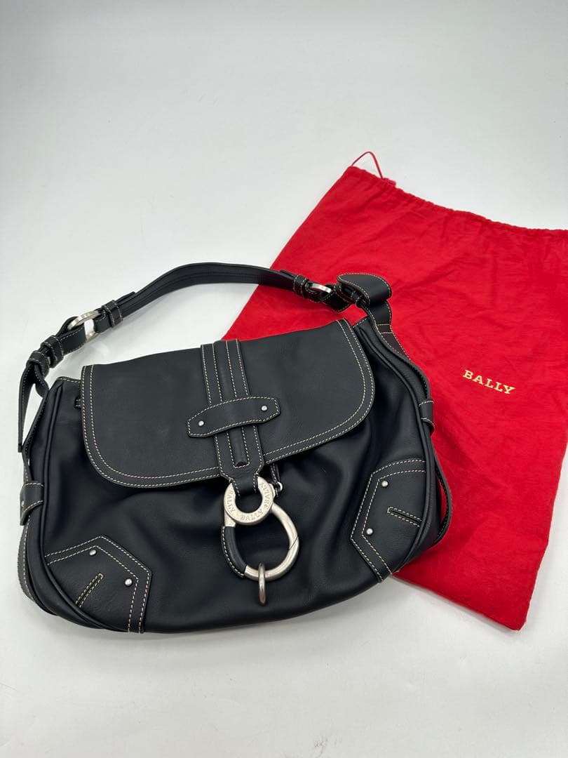 希少/美品/BALLY /レザー ワンショルダーバッグ