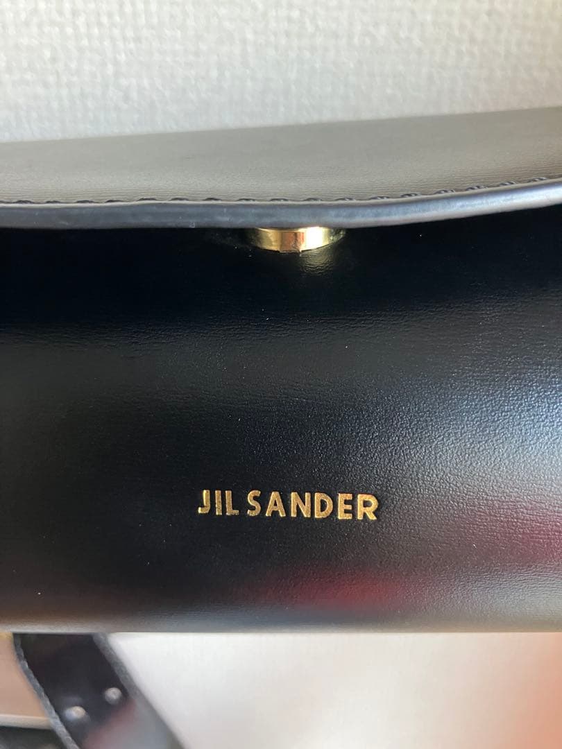 JIL SANDER ブラックボディバッグ