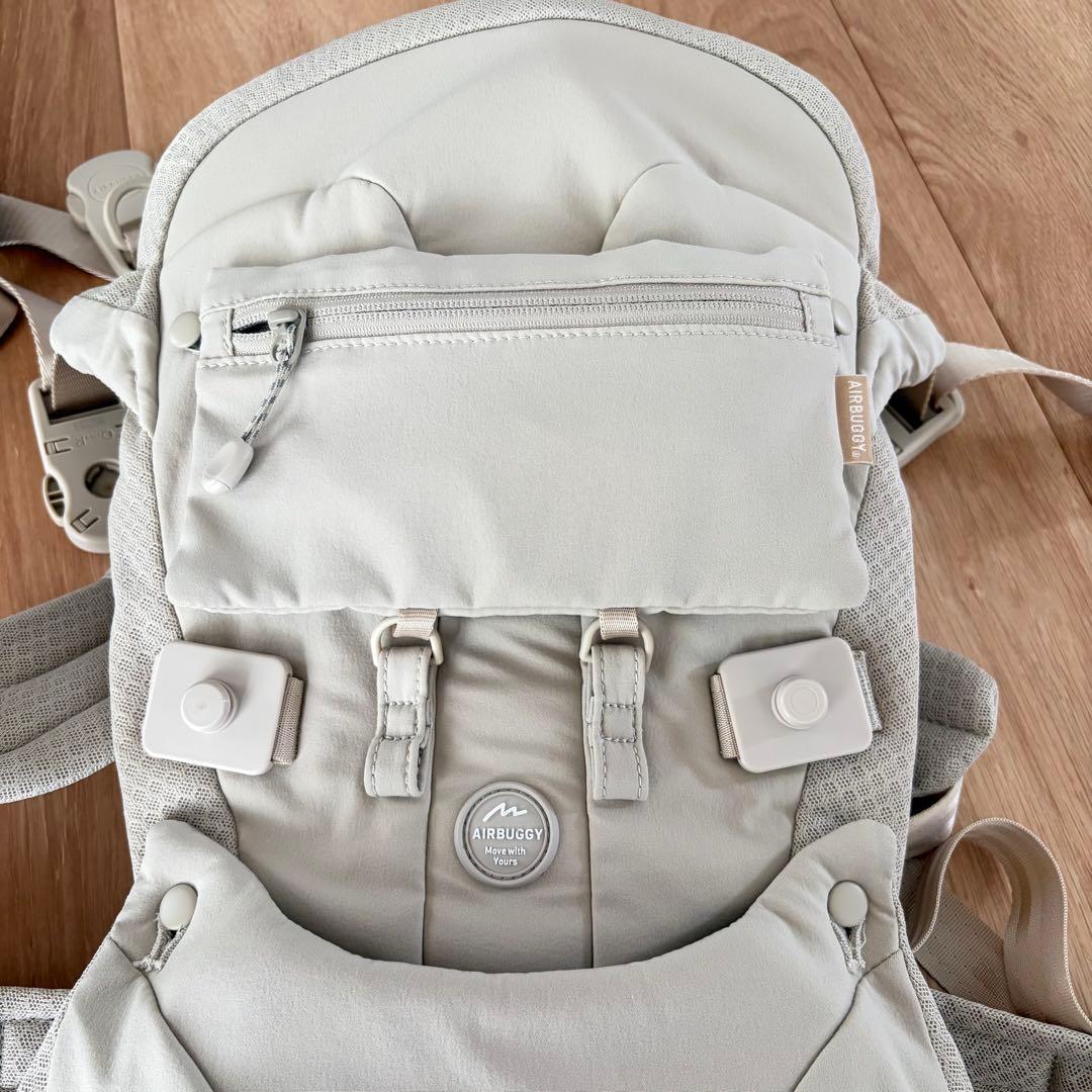 エアバギー ベビーキャリア ベーシックプラス　サンドベージュ