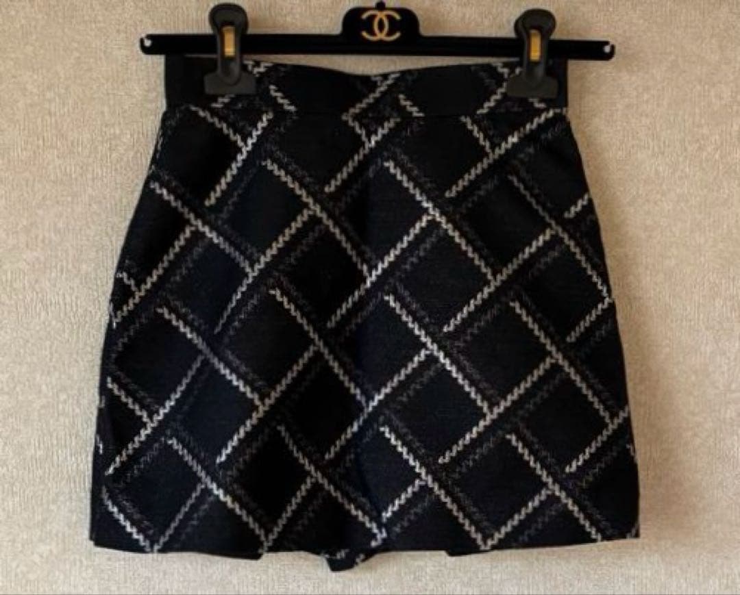 sheller メタリックラインキュロット