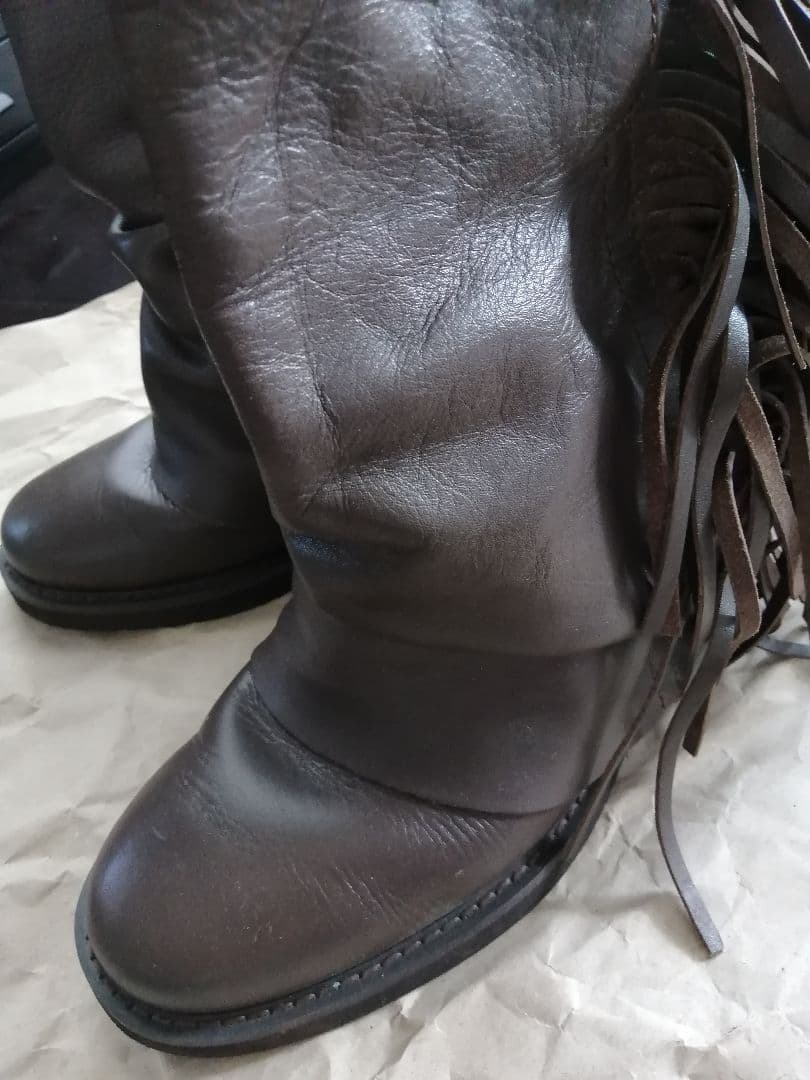 ZUCCa　フリンジ　ナウシカブーツ