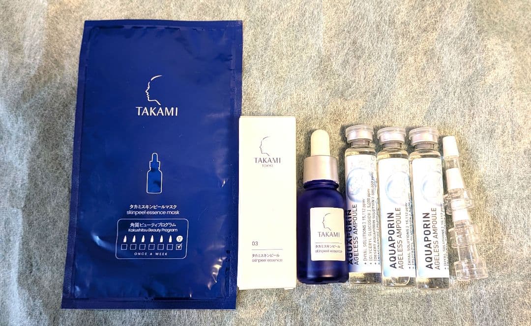 新品エスティローダークリスマスコフレタカミスキンピール×2マスクアクアポン×3