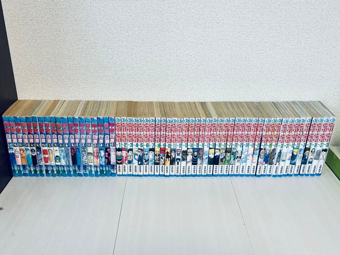 ハンターハンター全38巻セット 幽遊白書 全19巻セット