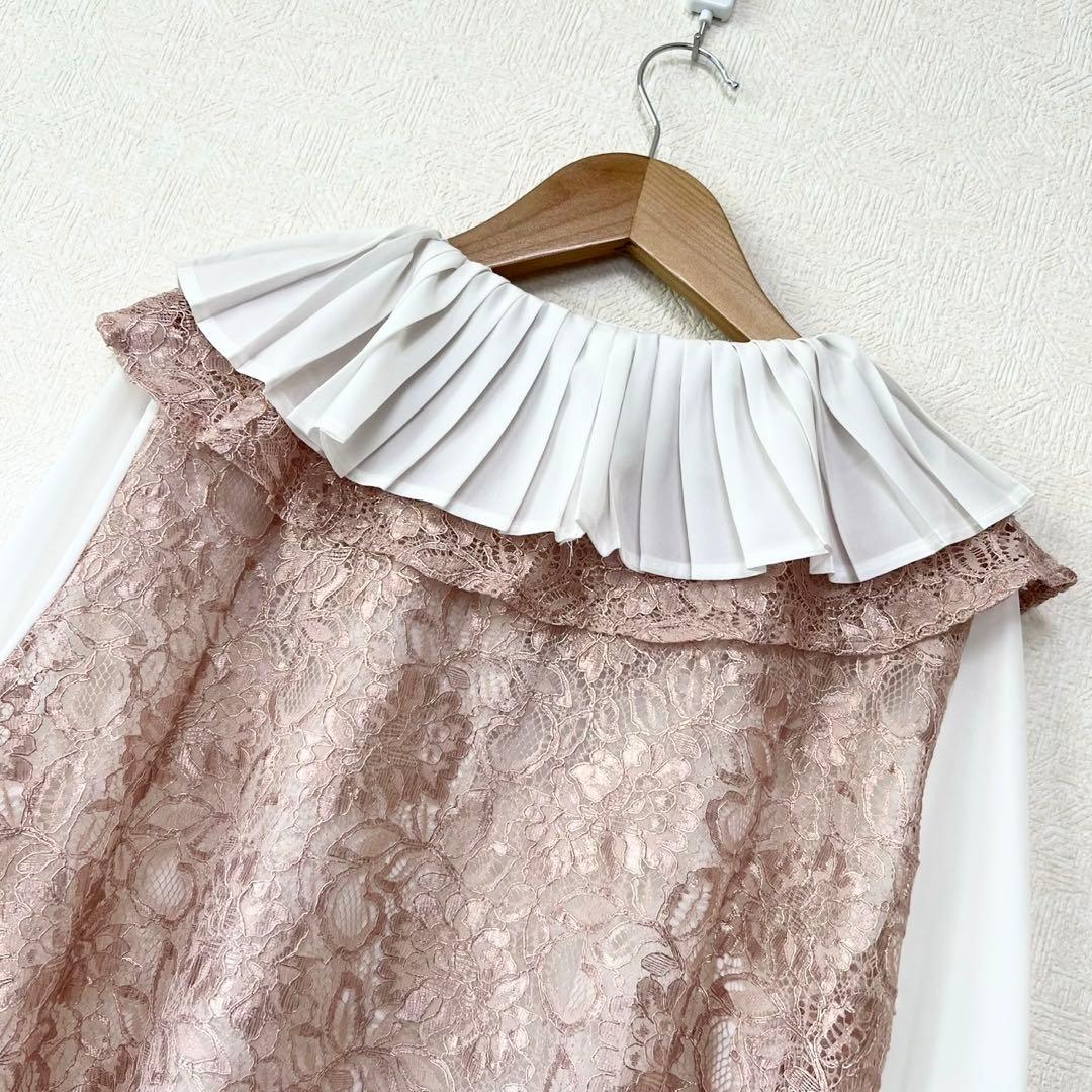 rurumu: プリーツ襟 ブラウス pleats collar BL 箔押