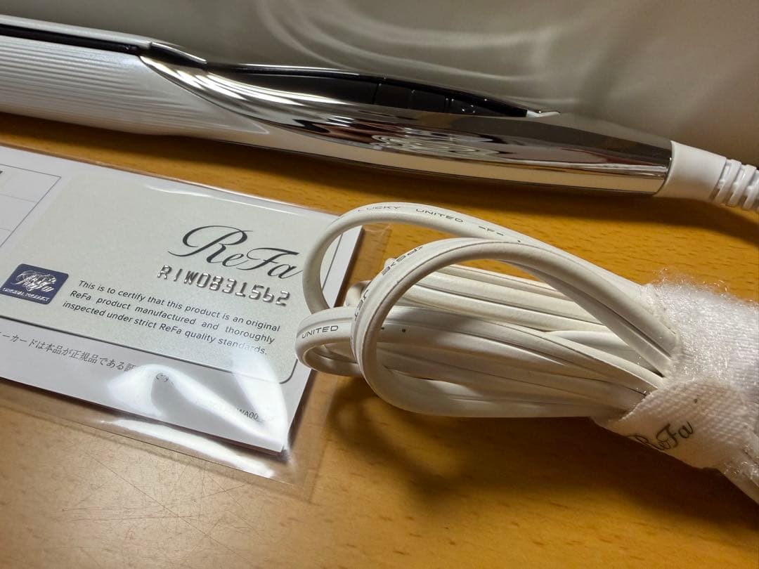 ReFa ストレートヘアアイロン RE-AC02A ホワイト